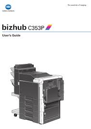 Od sterowników po instrukcje obsługi wszystkich naszych produktów bizhub i accurio Konica Minolta Bizhub C353p User Manual Pdf Download Manualslib