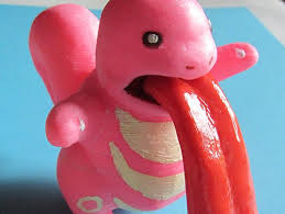 Pokemon Lickytung By Printed Parts By Alfonmc Pen Inspiration 3d Pen Art Prints