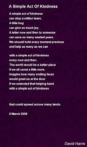 A Simple Act Of Kindness Jpg 640 1 080 Pixels Kindness Poem Poems About School Poems