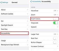 This wikihow teaches you how to turn off the optional accessibility feature that inverts the colors on your iphone. Turn On View Invert Colors Screen On Iphone Ipad