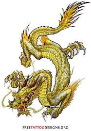 Golden Dragon Japanese Dragon Tattoos Golden Dragon Tattoo Dragon Tattoo