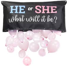 In some countries, perceptions of gender equality vary by gender. Amazon Com Pop Fizz Designs Gender Reveal Balloon Drop Bag He Or She What Will It Be Health Personal Care