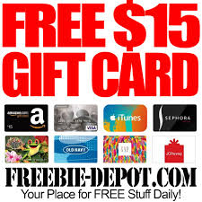 Check spelling or type a new query. Free 15 Gift Card Of Your Choice When You Spend 20 At Sephora Free Amazon Gift Card Free Restaurant Gift Card Freebie Depot
