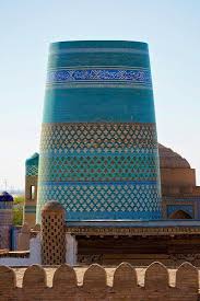 Uzbekistan Khiva Kalta Minor Minaret Vernacular Architecture Islamic Architecture Art And Architecture