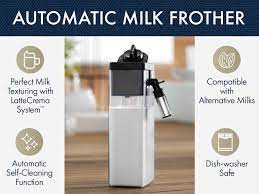 Thanks to the special plastic the removable milk carafe can be stored in the fridge when not in use. Dinamica Lattecrema Automatic Coffee Espresso Machine De Longhi Us