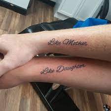 Like Mother Like Daughter Tattoos For Daughters Mother Daughter Tattoos Mom Daughter Tattoos