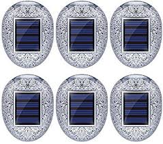 Amazon Com Innogear 6 Pack Solar Lights Outdoor Path Light Landscape Lighting Pebbles Decorative Ston Outdoor Path Lighting Outdoor Solar Lights Solar Lights