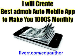Admob admob auto impression admob autoclick. I Will Create Best Admob Auto App To Make You 1000usd Monthly Webmasters Nigeria