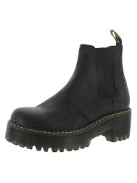 Edgy yet femme leather chelsea boot from dr. Dr Martens Women S Dr Martens Rometty Chelsea Boot Walmart Com Walmart Com