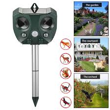 Since repellers generate high frequencies, but not intense concentrations. Garden Patio Ultrasonic Solar Power Pest Animals Repeller Repellent Garden Cat Dog Fox Hogard Kisetsu System Co Jp