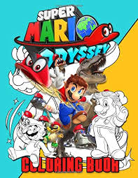 Super mario odyssey is a 3d platformer fun for all ages. Mario Odyssey Coloring Book Mario Odyssey Coloring Books For Kid And Adult Creativity Relaxation Knight Elis 9798651577590 Amazon Com Books