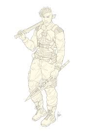 Every day new 3d models from all over the world. Killmonger Lineart Requested By Client By Ayi19 On Deviantart