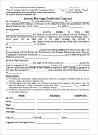 Waiting period (iddah) different methods for dissolving marriage in islam divorce by social media does conversion of it was allowed in early days of islam when muslims were far away from. 38 Free Marriage Contract Templates Pdf Format Examples