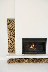 What Size Is A Half Cord Of Wood Hunker Firewood Storage Home Fireplace Surrounds