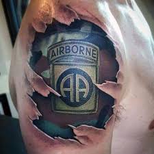 101st airborne wings vinyl decal/sticker army paratrooper jump military. 30 Airborne Tattoos For Men Military Ink Design Ideas Army Tattoos Airborne Tattoos Military Tattoos