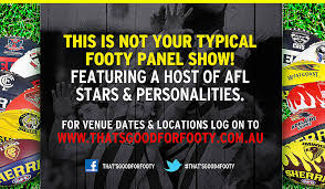 1 what year did aussie rules become known as australian football league (afl)? Footy Shows Melbourne Footy Panel Shows Melbourne