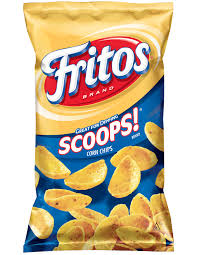 I think with more sugar they would've been way too sweet. Frito Lay Good Fun Fritos Corn Chips Corn Chips Food