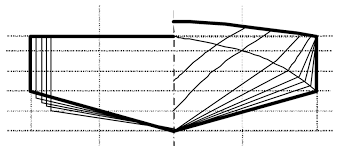 Body Plan Of The Planing Hull Model 4666 Download Scientific Diagram