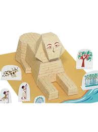Sphinx Bastelvorlagen Agypten Bastelset Basteln Mit Kindern Bastelideen Kindergeburtstag Kartonmodellbau Ka Bastelideen Kindergeburtstag Bastelsets Basteln