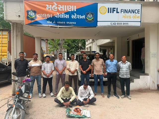 Mehsana Cable Theft Case | Two Arrested With Stolen Copper Wire