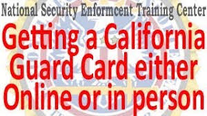 The course is the first step of the three step process to getting a ca state guard card. Ca Security Guard Card Online Or In Person Training Bureau Of Security Investigative Services Youtube