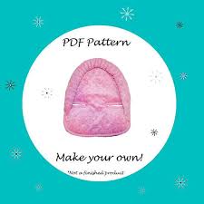 Head Support For Infant Car Seat Pattern Baby Carrier Head Support Pdf Sewing Pattern Diy Ebook Pattern Instant Download Baby Car Seats Diy Baby Carrier Diy Baby Stuff