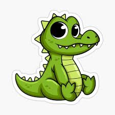 Baby Crocodile Stickers Redbubble