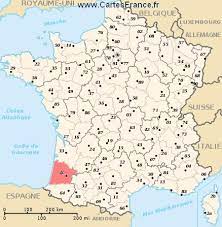 Un superbe littoral, des plages à perte de dans les landes vous aurez l'embarras du choix. Landes Map Cities And Data Of The Departement Of Landes 40