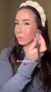 Mixing blushes is the only way now 🍓💗 I've been loving mixing @Patri...