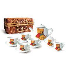 Tea Anyone Tea Set Picnic Basket Wicker Picnic Basket