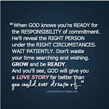 One moment of patience may ward off great disaster. Patiently Waiting For My Love Story Be Inspired By Ebony