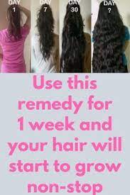 Use This Remedy For 1 Week And Your Hair Will Start To Grow Non Stop In This Post I Am Going To Hair Growing Tips Hair Remedies For Growth Thick Hair Remedies
