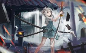 We present you our collection of desktop wallpaper theme: Free Download Samurai Anime Girl Katana Hd Wallpaper Desktop Pc Background 1600x1000 For Your Desktop Mobile Tablet Explore 49 Anime Samurai Girl Wallpaper Afro Samurai Wallpaper Hd Samurai Sword