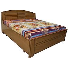 @segun wood bed design bedroom furniture. Adlakha Furniture Teak Wood Double Bed With Storage Amazon In Home Kitchen