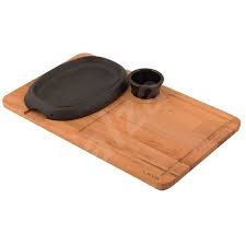Maybe you would like to learn more about one of these? Lava Metal Cast Iron Plate 12x19cm With A Large Wooden Base Plate Alzashop Com