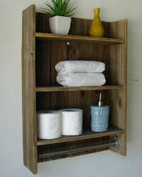 Modern Rustic 2 Tier Bathroom Shelf With 18 Matte Black Etsy In 2020 Bathroom Wall Shelves Bathroom Wood Shelves Rustic Bathroom Shelves