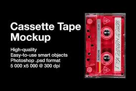 Cassette Tape Mockup By Tuomodesign On Creativemarket Sponsored In 2020