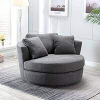 Oversized round swivel chair cover. Round Swivel Chair You Ll Love In 2021 Visualhunt