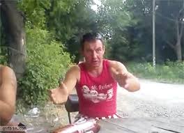 Russian Drunk Guy A Log To The Face | Best Funny Gifs ...