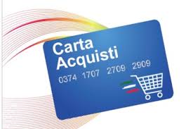 Trend Google: carta acquisti