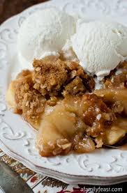 Apple Crisp A Family Tradition Nutmeg Is Optional I Don T Use It And I Double The Topping Jonathan Apples Are Best For T Apple Recipes Desserts Recipes