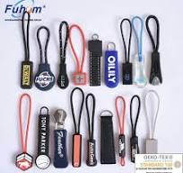 High Quality Custom Logo U Shape Rubber Puller Zipper with ...