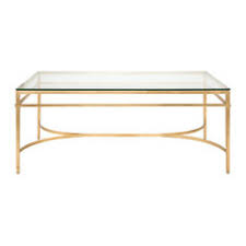 Clear/gold large rectangle glass coffee table with shelves. 50 Most Popular Contemporary Gold Coffee Tables For 2021 Houzz