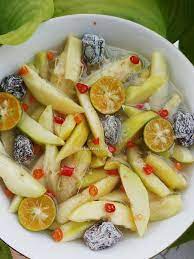 Rebus air hingga mendidih dan masukkan bumbu halus ke dalam air. 15 Cara Membuat Asinan Buah Segar Untuk Jualan Rasanya Bikin Ketagihan Hot Liputan6 Com