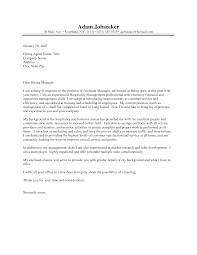 14 Cover Letter For Hospitality Job Cover Letter Example Cover Letter Example