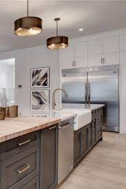 The Modern Farmhouse Kitchen Of My Dreams Styled To Sparkle Trendy Farmhouse Kitchen Kitchen Island With Sink Farmhouse Kitchen