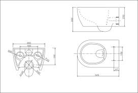 Soho Hange Wand Wc Rimless Randlos Toilette Brillant Weiss Mit Wc Sitz Wunderbad