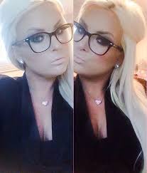These women can wear the brightest of blonds. Love The Black Glasses With The Almost White Hair Barbie Girl Glasses Fashion Blonde Beauty