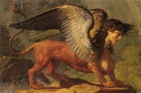 Histoire & Odyssée on X: "Le sphinx ailé est la version grecque de la  créature - si elle est femelle et/ou ailée, elle est généralement grecque. Le  sphinx dans la légende d'#Oedipe