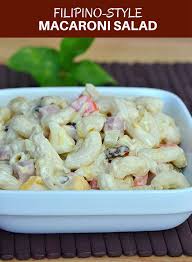 Food Birthday Party Filipino Birthday Handa List Chicken Macaroni Salad Recipe Macaroni Salad Filipino Style Macaroni Salad Chicken Macaroni Salad